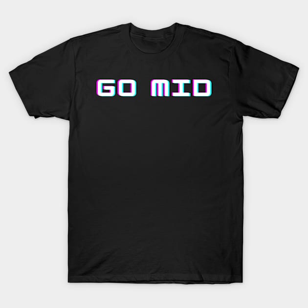 CS GO | Go Mid T-Shirt by hothippo